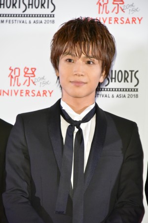 「ショートショート フィルムフェスティバル ＆ アジア 2018」レッドカーペットイベントに登場した岩田剛典