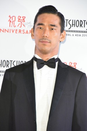 「ショートショート フィルムフェスティバル ＆ アジア 2018」レッドカーペットイベントに登場した小林直己