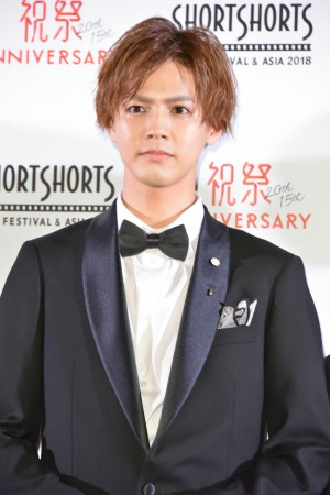 「ショートショート フィルムフェスティバル ＆ アジア 2018」レッドカーペットイベントに登場した片寄涼太