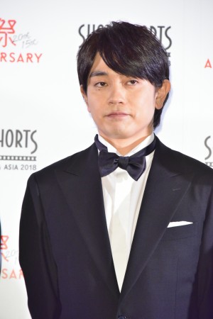 「ショートショート フィルムフェスティバル ＆ アジア 2018」レッドカーペットイベントに登場した青柳翔