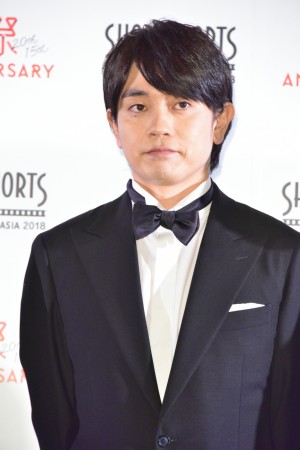 「ショートショート フィルムフェスティバル ＆ アジア 2018」レッドカーペットイベントに登場した青柳翔