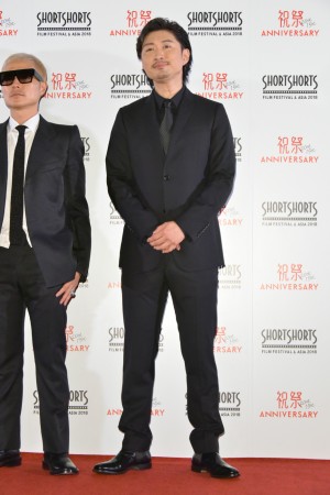 「ショートショート フィルムフェスティバル ＆ アジア 2018」レッドカーペットイベントに登場したMAKIDAI