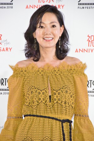 「ショートショート フィルムフェスティバル ＆ アジア 2018」レッドカーペットイベントに登場したとよた真帆