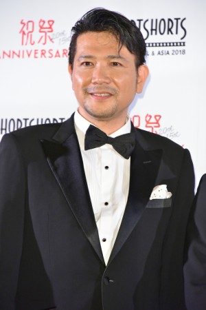 「ショートショート フィルムフェスティバル ＆ アジア 2018」レッドカーペットイベントに登場した別所哲也