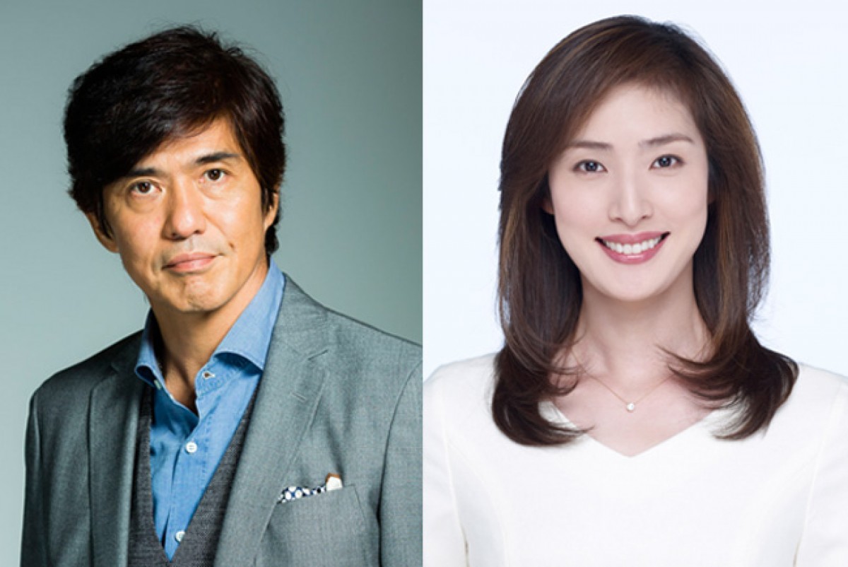 (左から)スペシャルドラマ『Aではない君と』に出演する佐藤浩市と天海祐希