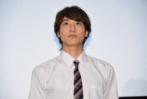 映画『わたしに××しなさい！』完成披露上映会に登壇した小関裕太