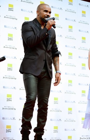 『S.W.A.T.』ジャパンプレミアに登場したシェマー・ムーア