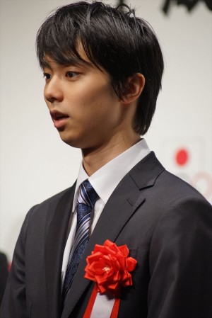 平成29年度JOCスポーツ賞 表彰式に出席した羽生結弦