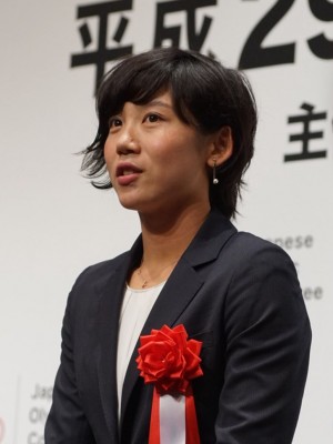 平成29年度JOCスポーツ賞 表彰式に出席した高木美帆