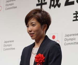 平成29年度JOCスポーツ賞 表彰式に出席した小平奈緒