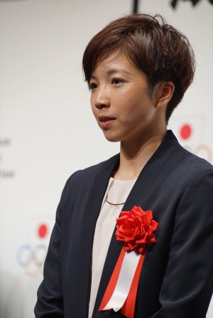 平成29年度JOCスポーツ賞 表彰式に出席した小平奈緒