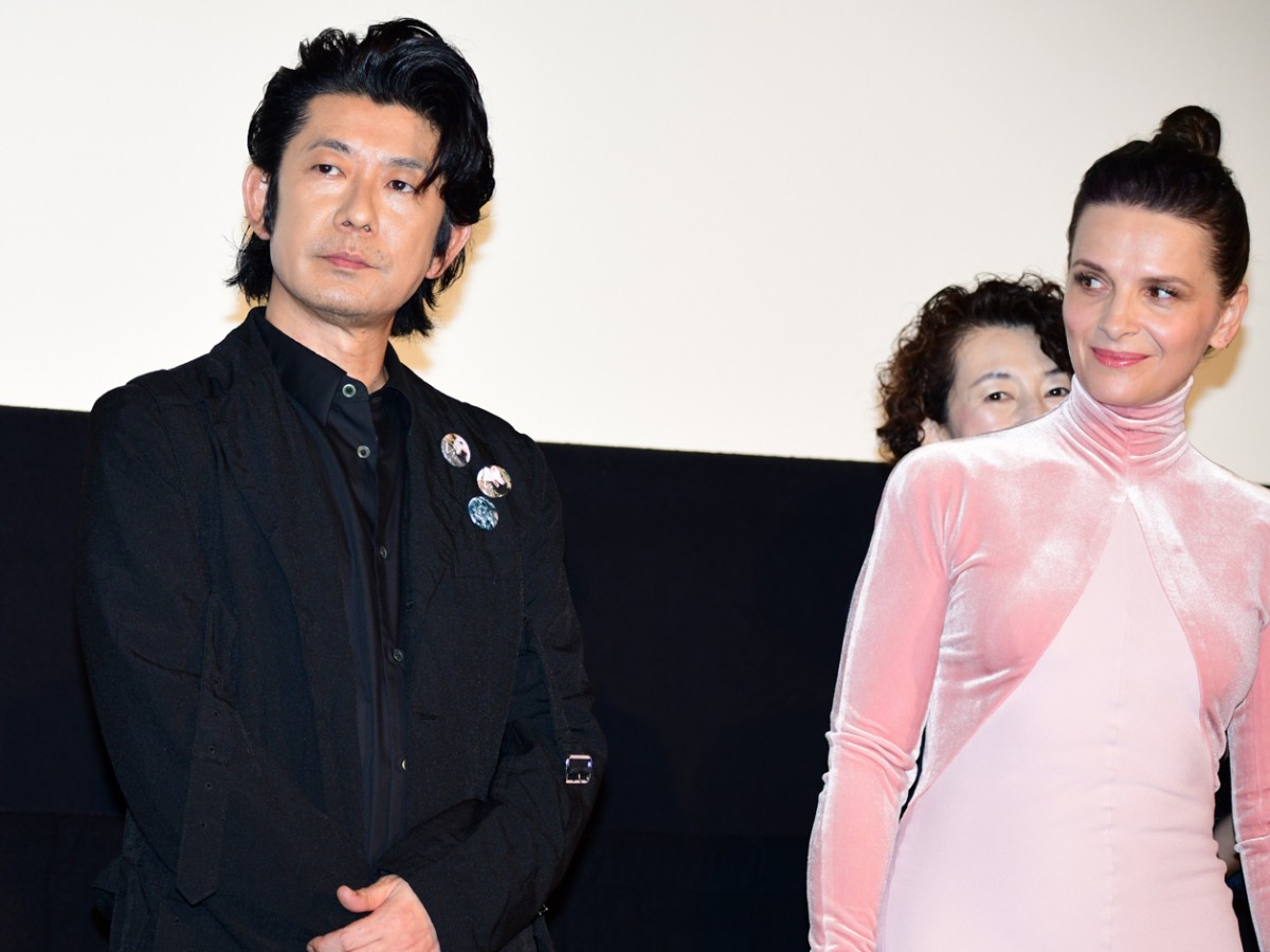 岩田剛典、大女優ビノシュは「フランスのお母さん」『Vision』舞台挨拶