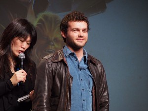 『ハン・ソロ／スター・ウォーズ・ストーリー』来日記者会見に出席したオールデン・エアエンライク