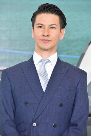 フジテレビ『2018FIFAワールドカップ ロシア』出陣記者会見に登場したJOY