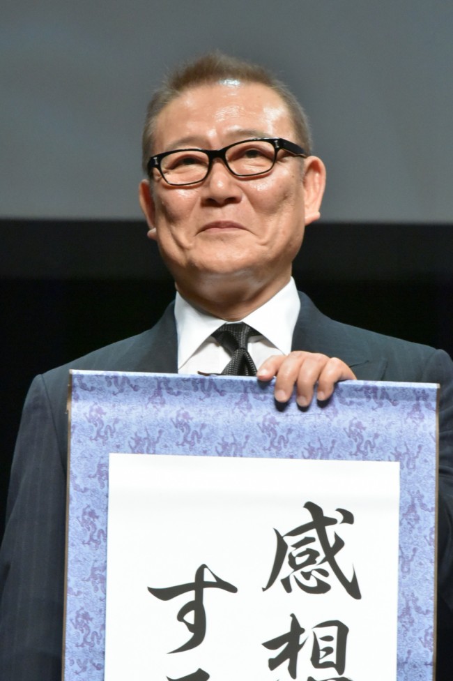 映画『パンク侍、斬られて候』完成披露舞台挨拶イベント20180611
