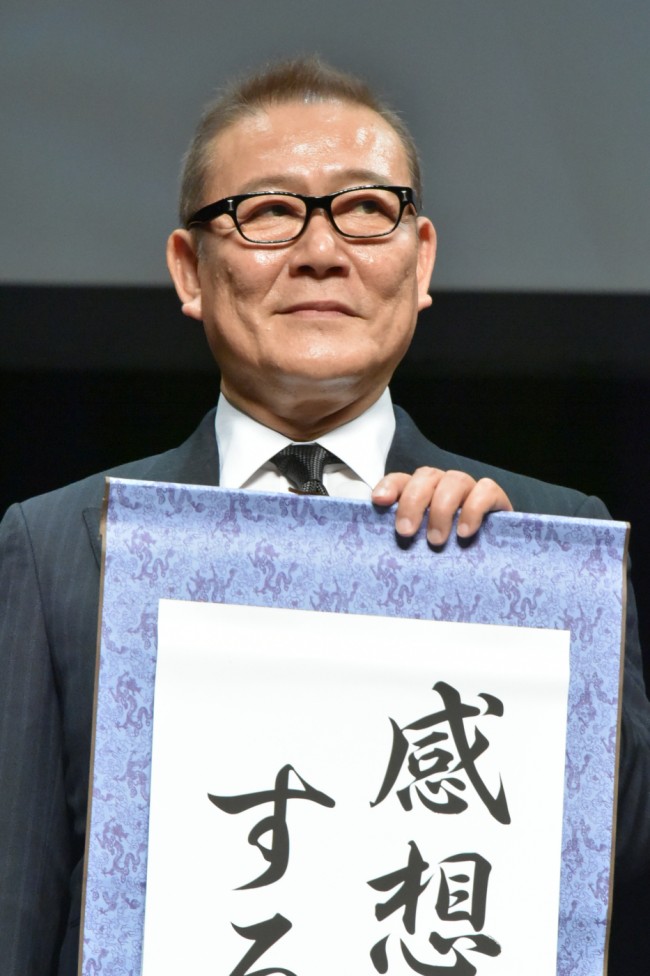 映画『パンク侍、斬られて候』完成披露舞台挨拶イベント20180611