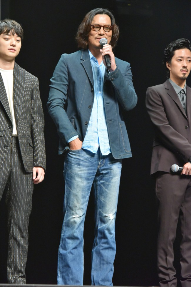 映画『パンク侍、斬られて候』完成披露舞台挨拶イベント20180611