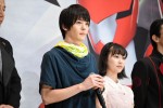 『劇場版 仮面ライダービルド Be The One』製作発表会見に登場した犬飼貴丈