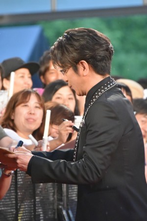 『ハン・ソロ／スター・ウォーズ・ストーリー』 ジャパン・プレミアに登場した及川光博