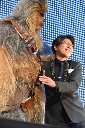 『ハン・ソロ／スター・ウォーズ・ストーリー』 ジャパン・プレミアに登場した及川光博