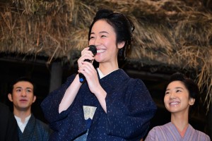 大河ドラマ『西郷どん』新たな出演者発表＆スタジオ取材会に登場した黒木華