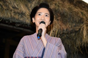大河ドラマ『西郷どん』新たな出演者発表＆スタジオ取材会に登場した柏木由紀