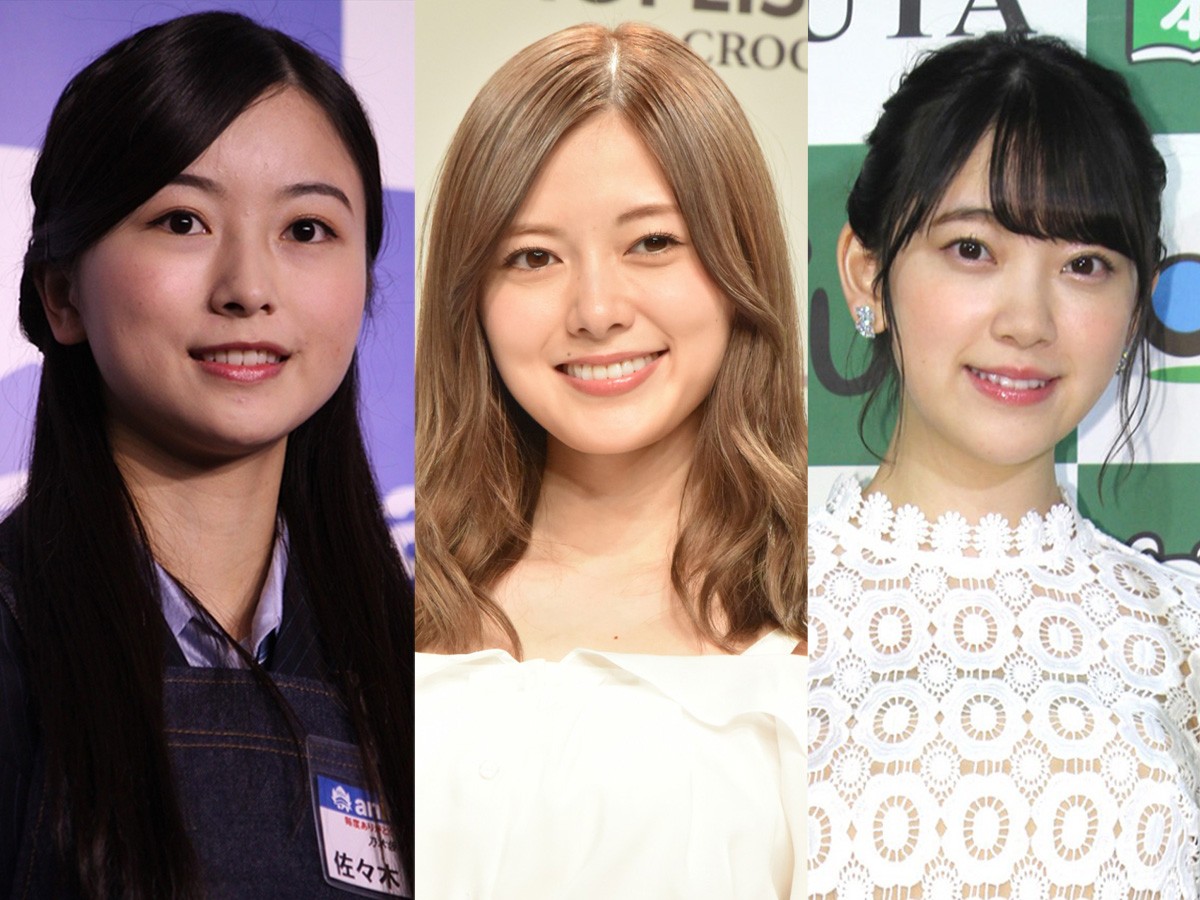 白石麻衣「女性アイドル顔だけ総選挙」で1位に　乃木坂46が5位まで独占