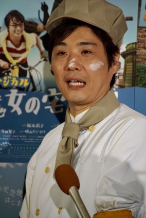 ミュージカル『魔女の宅急便』公開フォトコール＆囲み取材に登場した藤原一裕（ライセンス）