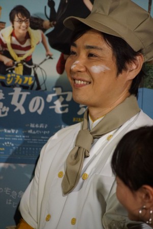 ミュージカル『魔女の宅急便』公開フォトコール＆囲み取材に登場した藤原一裕（ライセンス）