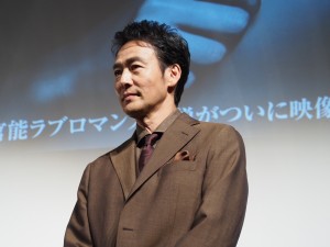 『連続ドラマW ダブル・ファンタジー』完成披露試写会＆舞台挨拶に登場した村上弘明