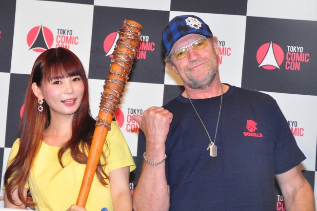 中川翔子&マイケル・ルーカー、東京コミン2018開催決定&アンバサダー発表記者会見に出席