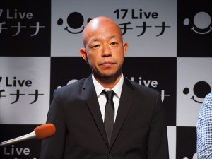 「17 Live『“第2の夢”プレ』プロジェクト発表会」に出席したバイきんぐの小峠英二