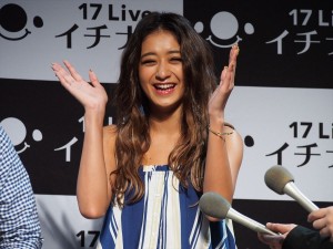 「17 Live『“第2の夢”プレ』プロジェクト発表会」に出席した“みちょぱ”こと池田美優