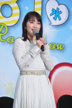 映画『センセイ君主』スペシャルステージイベント＆完成披露舞台挨拶に登場した川栄李奈