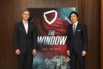 『The Window』の製作を発表する（左から）ロバート・フランクZDFE副社長、大多亮フジテレビ常務取締役