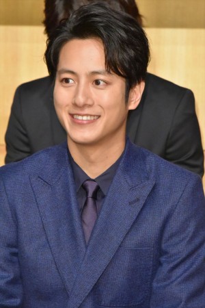 日本テレビ開局65年記念舞台『魔界転生』製作発表会見に出席した溝端淳平