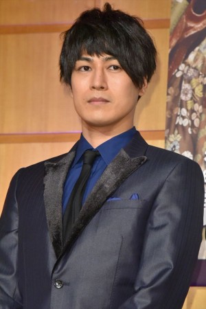 日本テレビ開局65年記念舞台『魔界転生』製作発表会見に出席した丸山敦史