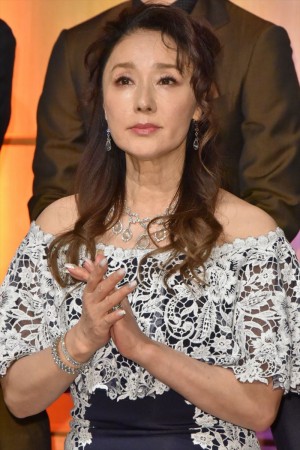 日本テレビ開局65年記念舞台『魔界転生』製作発表会見に出席した浅野ゆう子