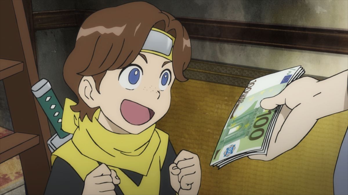 『ルパン三世5』第12話、コスプレイヤーに囲まれる五ェ門…