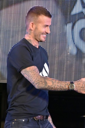 デヴィッド・ベッカム、「2018 FIFA WORLD CUP RUSSIA PUBLIC VIEWING in ODAIBA FOOTBALLFANZONE」に登場