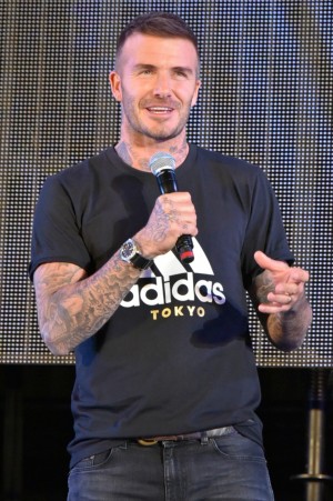 デヴィッド・ベッカム、「2018 FIFA WORLD CUP RUSSIA PUBLIC VIEWING in ODAIBA FOOTBALLFANZONE」に登場