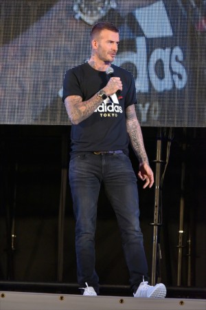 デヴィッド・ベッカム、「2018 FIFA WORLD CUP RUSSIA PUBLIC VIEWING in ODAIBA FOOTBALLFANZONE」に登場