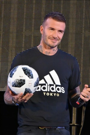 デヴィッド・ベッカム、「2018 FIFA WORLD CUP RUSSIA PUBLIC VIEWING in ODAIBA FOOTBALLFANZONE」に登場