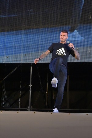 デヴィッド・ベッカム、「2018 FIFA WORLD CUP RUSSIA PUBLIC VIEWING in ODAIBA FOOTBALLFANZONE」に登場