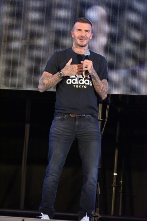 デヴィッド・ベッカム、「2018 FIFA WORLD CUP RUSSIA PUBLIC VIEWING in ODAIBA FOOTBALLFANZONE」に登場