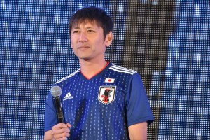 中田浩二、「2018 FIFA WORLD CUP RUSSIA PUBLIC VIEWING in ODAIBA FOOTBALLFANZONE」に登場
