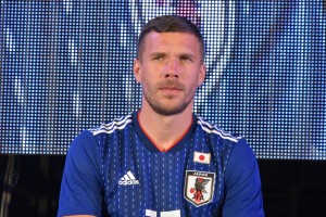 ルーカス・ポドルスキ、「2018 FIFA WORLD CUP RUSSIA PUBLIC VIEWING in ODAIBA FOOTBALLFANZONE」に登場