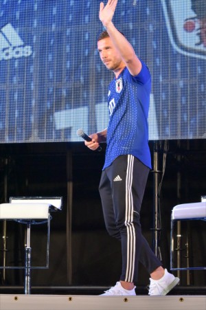 ルーカス・ポドルスキ、「2018 FIFA WORLD CUP RUSSIA PUBLIC VIEWING in ODAIBA FOOTBALLFANZONE」に登場