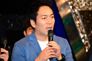 「M‐1グランプリ2018」開催会見に出席したスーパーマラドーナの武智