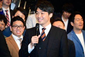 「M‐1グランプリ2018」開催会見に出席したさや香の新山士彦